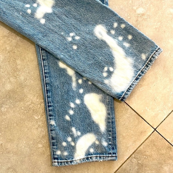 GOOD AMERICAN Acid Wash 90’s Style Jeans Size 6/28 - Picture 6 of 9